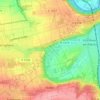 Mappa topografica Hohenstein, altitudine, rilievo