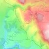 Mappa topografica Beaune, altitudine, rilievo