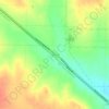 Mappa topografica Dermott, altitudine, rilievo