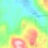 Mappa topografica Brower Hill, altitudine, rilievo