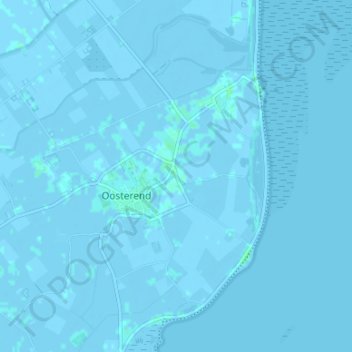 Mappa topografica Zevenhuizen, altitudine, rilievo