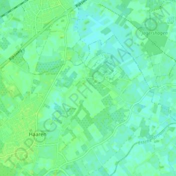 Mappa topografica Noenes, altitudine, rilievo