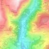 Mappa topografica Lillaz, altitudine, rilievo