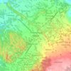 Mappa topografica Batuan, altitudine, rilievo