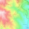 Mappa topografica Tingo Nunuya, altitudine, rilievo