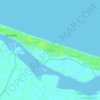Mappa topografica Mala Weste, altitudine, rilievo