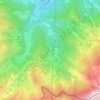 Mappa topografica Panice Soprana, altitudine, rilievo