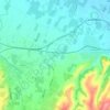 Mappa topografica Muffa, altitudine, rilievo