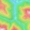 Mappa topografica Ravi, altitudine, rilievo