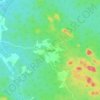 Mappa topografica Adapalli, altitudine, rilievo