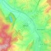 Mappa topografica Wersau, altitudine, rilievo