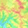Mappa topografica Coupau de Bas, altitudine, rilievo