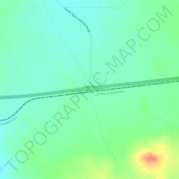 Mappa topografica Sentinel, altitudine, rilievo
