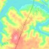 Mappa topografica Boom, altitudine, rilievo