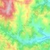Mappa topografica Montelaguardia, altitudine, rilievo