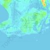 Mappa topografica Momauguin, altitudine, rilievo