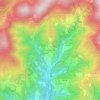 Mappa topografica Villa di Piteccio, altitudine, rilievo