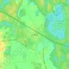 Mappa topografica Smārde, altitudine, rilievo