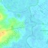 Mappa topografica Neuenfähre, altitudine, rilievo