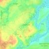 Mappa topografica Village de l'Église, altitudine, rilievo