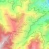 Mappa topografica bhattgaon, altitudine, rilievo