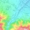 Mappa topografica Iano, altitudine, rilievo