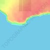 Mappa topografica Железный Рог, altitudine, rilievo