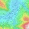 Mappa topografica Plankenau, altitudine, rilievo
