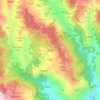 Mappa topografica Androli, altitudine, rilievo