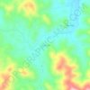 Mappa topografica Ban Thap Wang, altitudine, rilievo