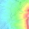 Mappa topografica ft, altitudine, rilievo