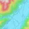 Mappa topografica Lodrone, altitudine, rilievo