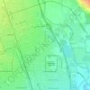 Mappa topografica Washington Park, altitudine, rilievo