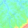 Mappa topografica Dingading, altitudine, rilievo