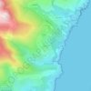 Mappa topografica Poretto, altitudine, rilievo