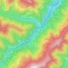 Mappa topografica Biagioni, altitudine, rilievo