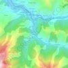 Mappa topografica La Maraviya, altitudine, rilievo