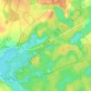 Mappa topografica Drei Seen, altitudine, rilievo