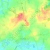 Mappa topografica Brackrade, altitudine, rilievo