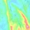 Mappa topografica Pideg, altitudine, rilievo
