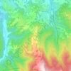 Mappa topografica Nommisci, altitudine, rilievo