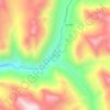 Mappa topografica Atcas, altitudine, rilievo