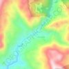 Mappa topografica Öznurtepe, altitudine, rilievo