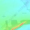 Mappa topografica Kiwara, altitudine, rilievo