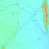 Mappa topografica Phluang Song Nang, altitudine, rilievo