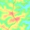 Mappa topografica Asso, altitudine, rilievo
