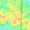 Mappa topografica Faubourg de Péronne, altitudine, rilievo