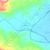Mappa topografica San Antonio, altitudine, rilievo
