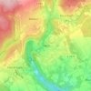 Mappa topografica Trienz, altitudine, rilievo