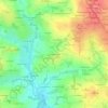Mappa topografica La Motte Marcillé, altitudine, rilievo
